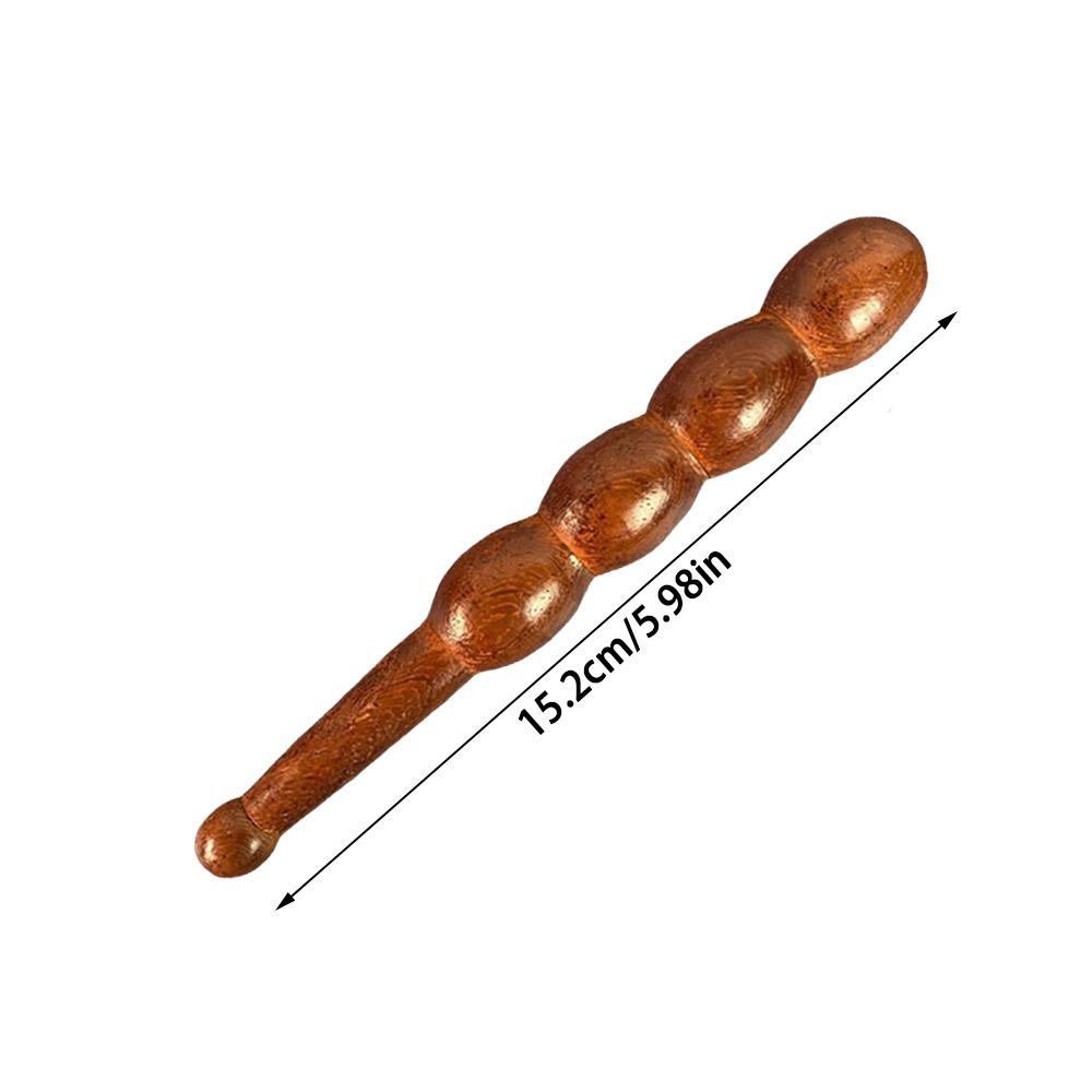 Wooden Body Massage Stick Round Head Foot Reflexology Massager  for Relieve Physical Fatigue