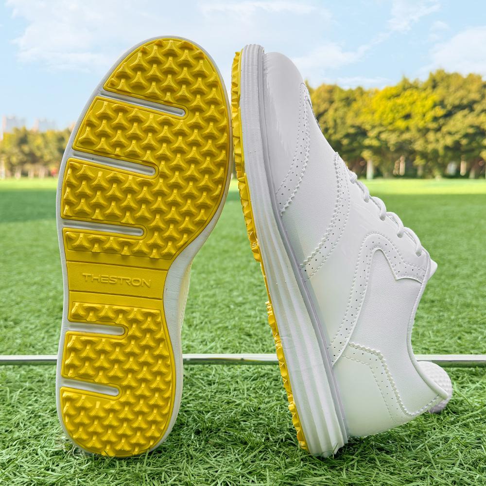 Yiran Shoe Industry Men's New Waterproof Golf Shoes Professional Pointed Non-Slip Golf Sports Shoes Comfortable Outdoor Casual Walking Shoes 39-48 Cm