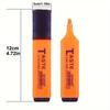 4/6/8 Color Premium Fluorescent Markers for Highlighting, Pastel Shades for Note-Taking, Japanese Style Marking Pens, Stationery for Glowing Planners
