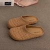Fashion Weave Mesh Slippers Women Flat Sandals Platform Casual Mules Shoes Woman Loafers 2025 Trend Comfort Shallow Summer Beach Slides