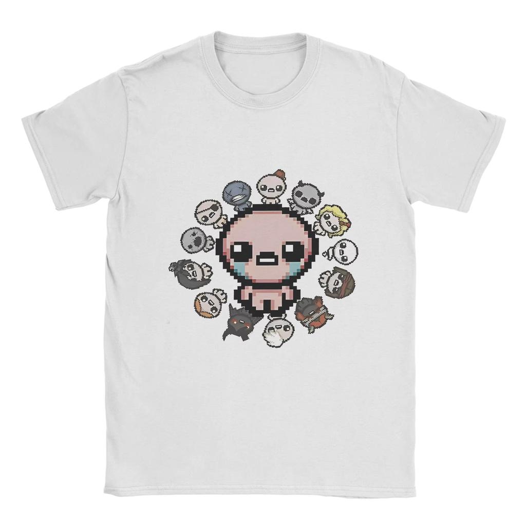 2025 Oversized T-Shirt Beach The Binding of Isaac Game Novelty T Shirts Cotton Tee Shirt Basic Wholesale Short Sleeve Tops Tees