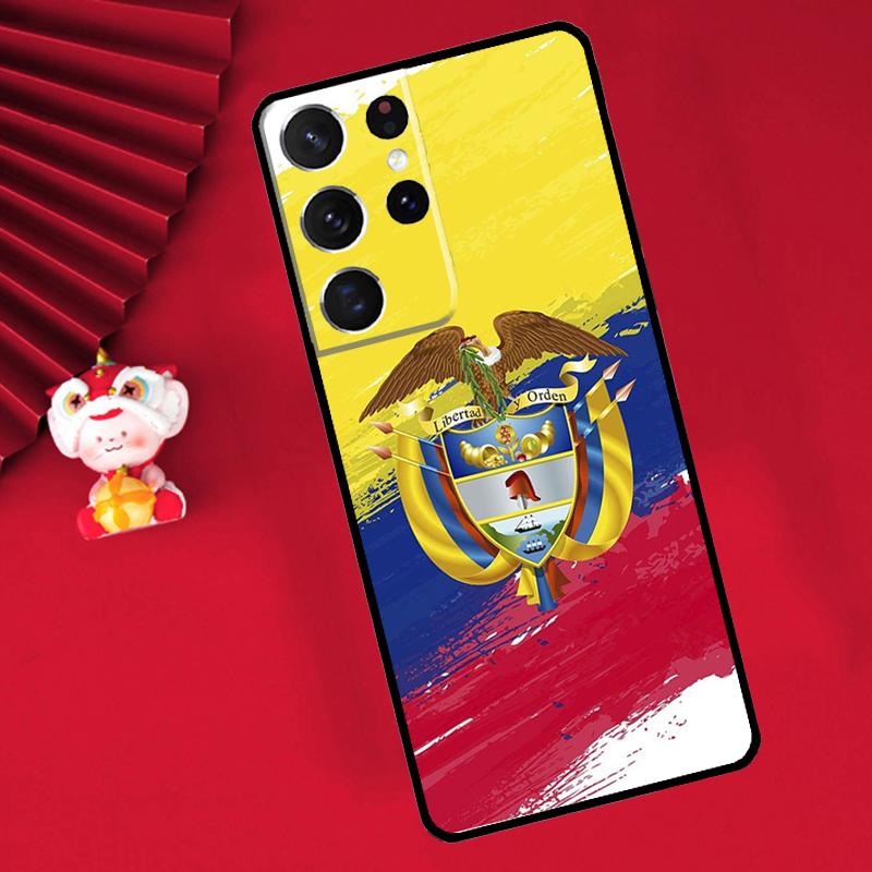 Ecuador Flag Case For Samsung Galaxy S26 S25 S24 Ultra S21 S20 S22 S23 Ultra S10 Plus S25 FE Cover Funda
