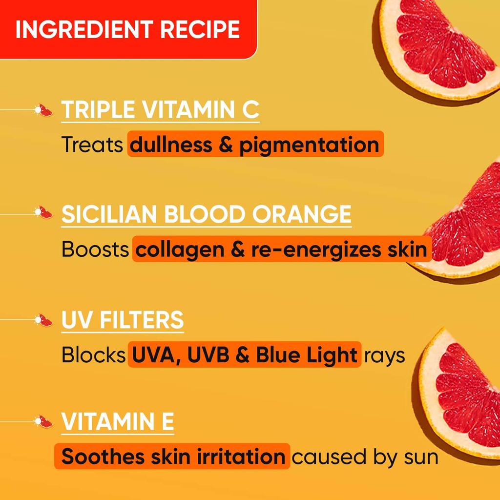 DOT & KEY C-vitamin + E-vitamin Szuperfényes naptej SPF 50 Vízálló - Fény, UVA/UVB és kék fény elleni védelemmel 50 g