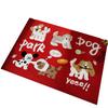 Silk Loop Cartoon Non-slip Entrance Door Mat | Dirt-resistant Foot Mat for Home