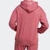 Adidas Solid Color Logo Hoodie Men Hoodies Rock-Pink HT4457