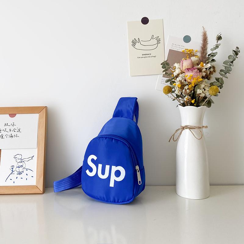 Stylish Korean Childrens Canvas Crossbody Bag With Fun Prints And Durable Design StyleL