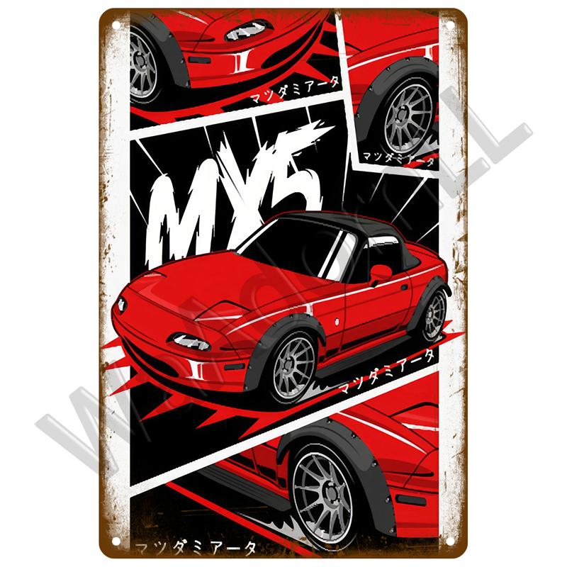 Vintage Tin Sign Metal Poster Retro Car Parts Metal Sign For Garage Workshop Auto Parts Sign Home Wall Deocr Decoration Plate