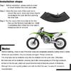 460-17 Inner Tube 130/80-17 Motorcycle Heavy Duty Tire Inner Tube For 130/70-17 140/70-17 140/80-17 KLR250 KL250 XL350R XT250, With TR4 Straight