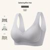 Women's Seamless Backless Bra - Soft, Wireless Lift with Thin Fixed Cups