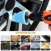1-10PCS Car Hub Polishing Sponge Conical Grinding Wheel Metal Plastic Auto Rim Cleaner Car Polishing Tool Accessories