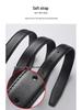 New Women's Smooth Buckle Belt - Alloy Fashion Letter Leather Waist Belt, Korean Style Trend