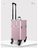 Professional Makeup Artist Trolley Case: Large Capacity Storage with Lock for Makeup, Nail, and Tattoo Tools.