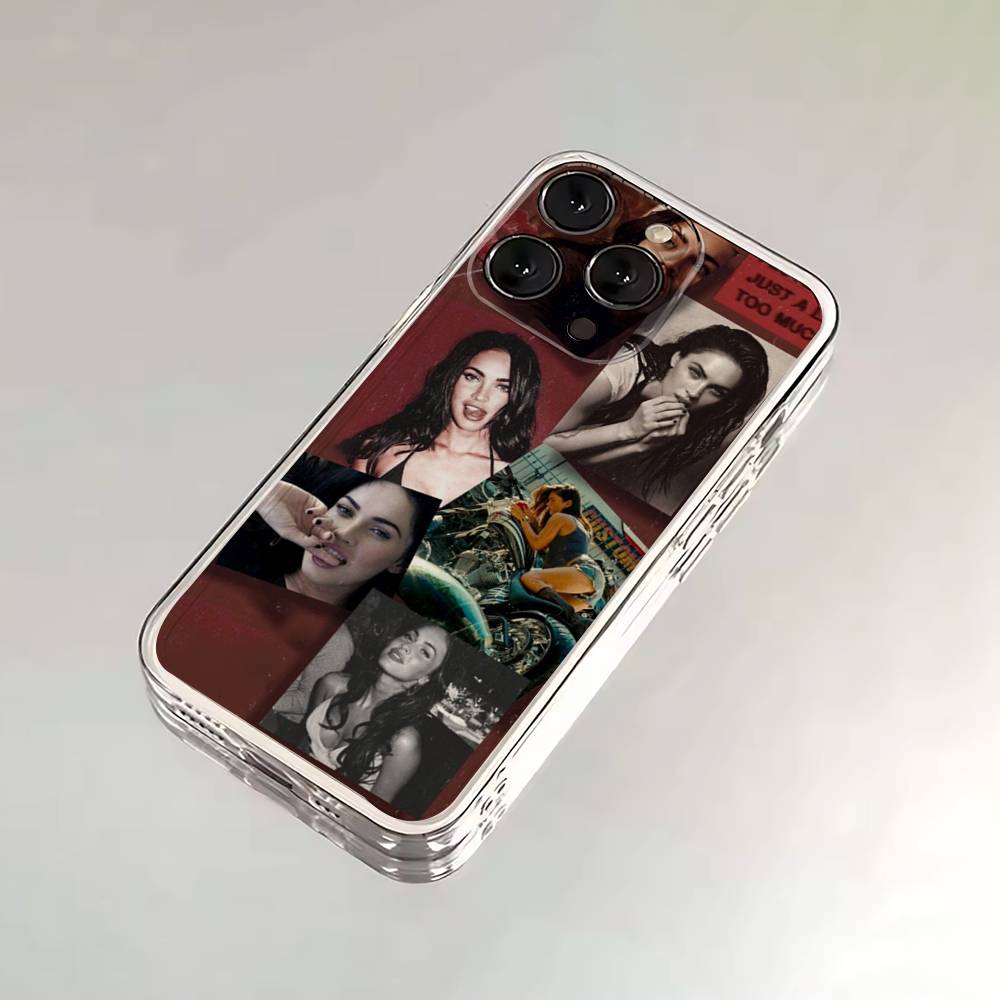 

Jennifers Body Megan Fox Phone Case For iPhone 16,15,14,13,12,11 Plus,Pro,Max,XR,XS,X,7,8 SE,Mini Transparent Silicone Soft iPhone12PROMAX