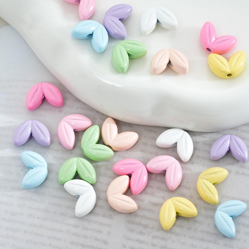 Alloy Color Bud Diy Accessories Handmade Jewelry Tulip Flower Bead Separator Beaded Necklace Mobile Phone Chain Material