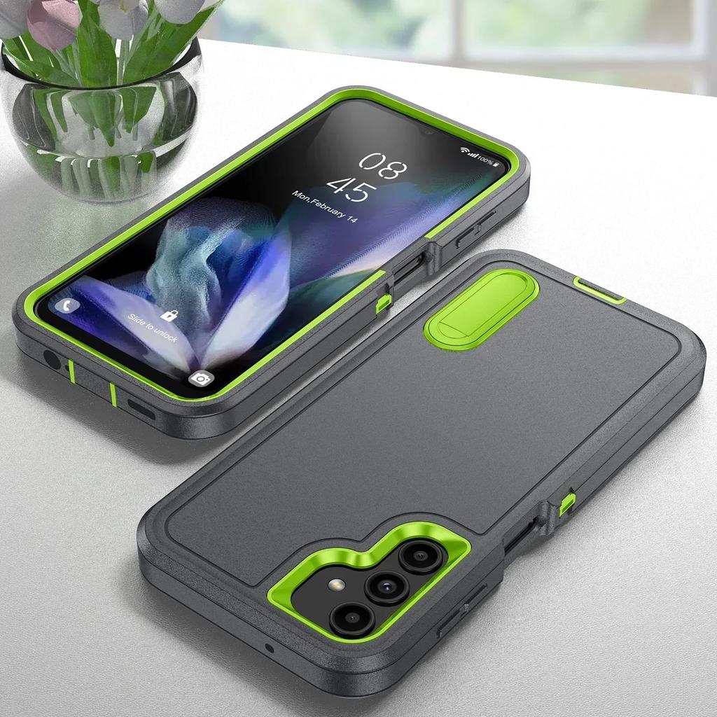 Military Grade Case For Samsung Galaxy S26 S25 S22 S23 FE S24 Ultra Plus S25Edge Full Protective Kickstand Armor Cover Coque