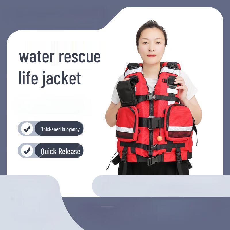 Heavy-Duty Rapid Water Rescue Life Vest