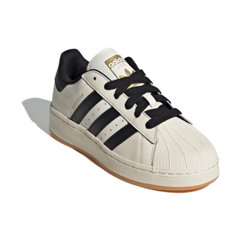 Adidas Superstar Xlg Creme Weiß Schwarz Gummi Damen Sneaker ID5698