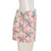 Spicy Girl Summer Floral Low-Waist Hip-Hugging Mini Skirt