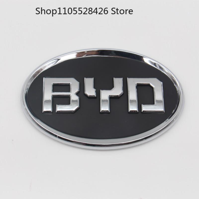 Car BYD LOGO Hood Front Bonnet Grill Rear Trunk Emblem Badge Sticker Decal For BYD F3 F3R F6 S6 G3 G6 S7 TANG SONG E5 E3 E2 E6