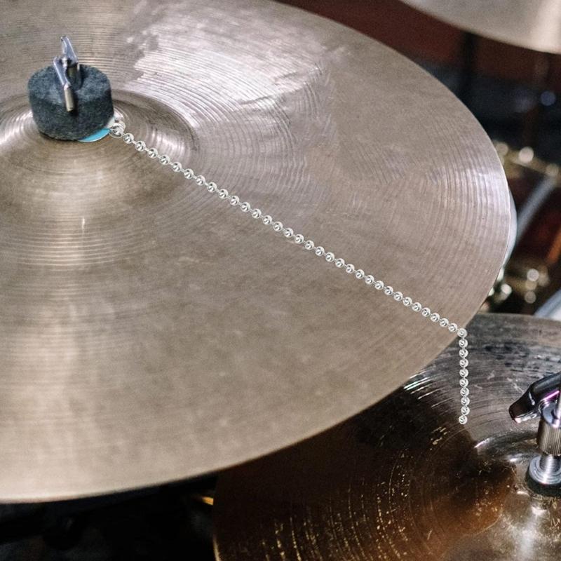 Cymbal Sizzler Cymbal Ketting Cymbal Sissend Geluidseffect Verstelling Cymbal Ketting voor Rides Crashes Drumstellen Jazz Drums