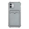 Transparent Airbag Drop-Proof iPhone 17 Case with Card Slot for iPhone 14/15 Pro Max/16