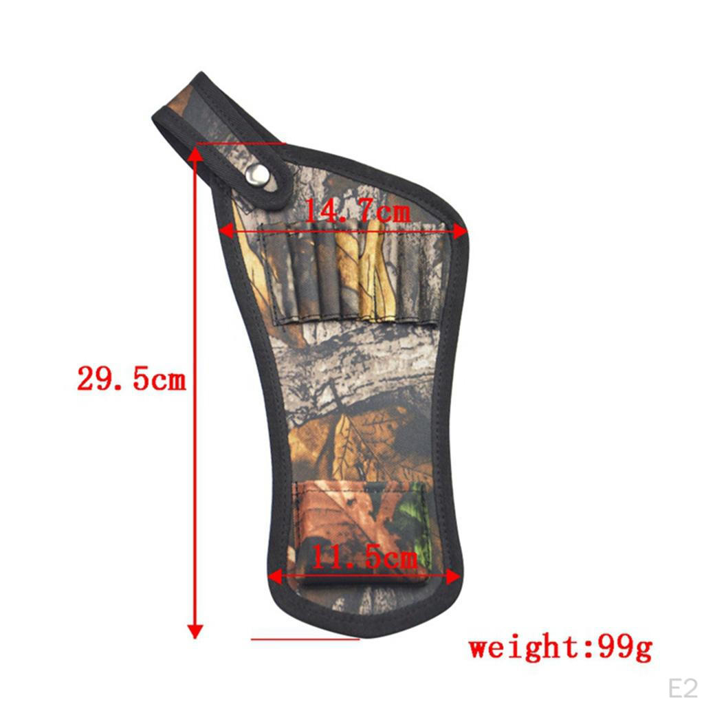 Tube Hip Quiver přenosná taška, kompaktní velikost