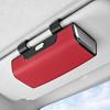 Auto Opbergdoos voor Zonneklep Schokbestendige Beschermende Brillenhoes met Zachte Velours Voering Magnetische Sluiting Grote Capaciteit Organizer voor Kaarten Sleutels