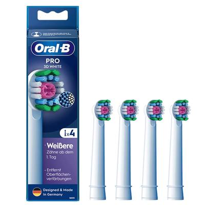 Oral B Replacement Brush Whitening Brush3D WHITE 4 Pieces EB18-4-EL [item]
