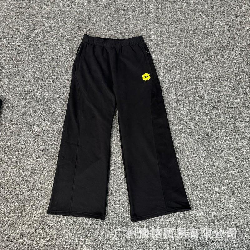 Broken Planet Oversized Hoodie Jogger Set Mens Streetwear Cotton Fleece Letter Puff Print Loose Fit Winter