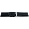 Watch Strap - MY-MONTRE - 24/26mm - Black/White Silicone - Colored Stitching - Stainless Steel Buckle
