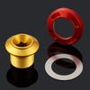 Bicycles Crankset Cover Bolt Screw Dust Cap Cranks Arm Fixing Bolt Road Bicycles Part For Smooth Cycling Experience