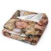 Sabrina Carpenter American Singer Flannel Blankets Warm Soft Throw Blanket for Living Room Camping Funny Bedspread Sofa Cover