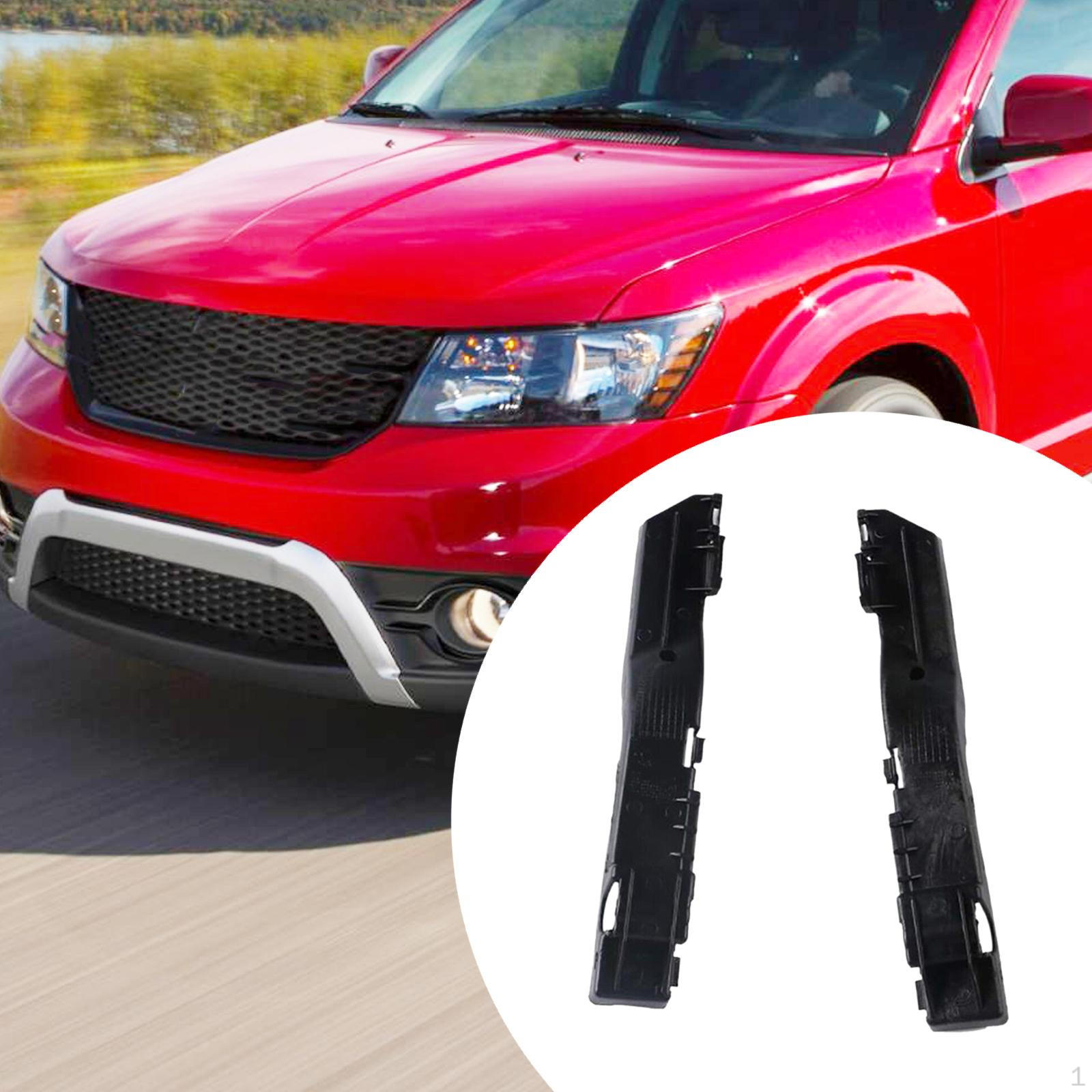 

Front Brackets Brace Left Right Side Attachment Auto Accessories High Performance 5178410AD