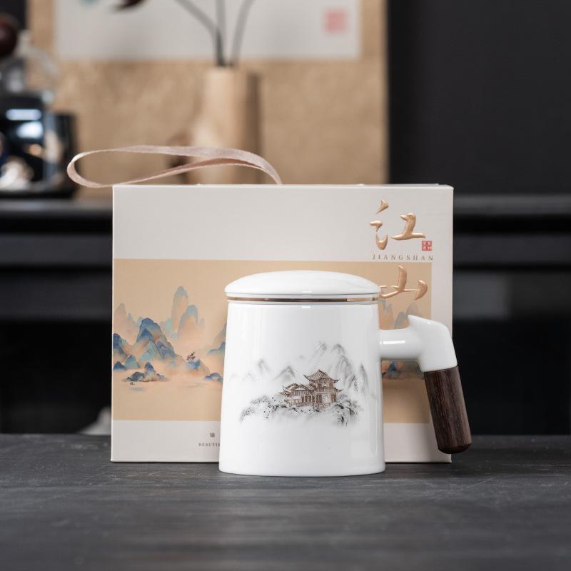 

High-end Guochao business gift set, festive souvenir, meeting, employee benefits, merchandise activities, commemorative souvenir