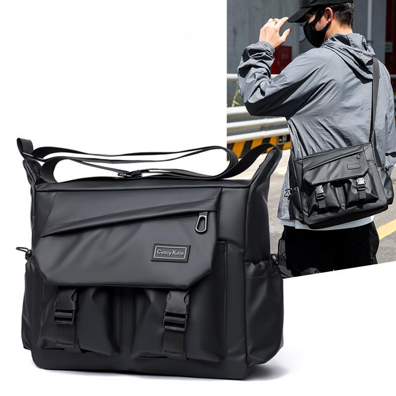 Single-shoulder Bag Crossbody Bag Student Men's Casual Commuting Messenger Bag Large-capacity Men's Backpack