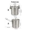 Light weight Outdoor Cooking Stainless Steel Camping Pot Multifunctional For Campers And Adventurers