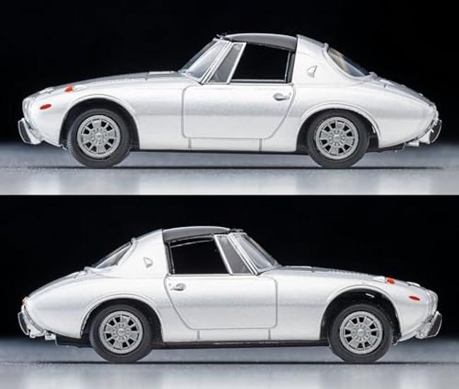 TOMYTEC Tomica Limited Vintage 1/64 LV-139c Toyota Sports 800 custom wheels silver 1969 model completed product 336037.