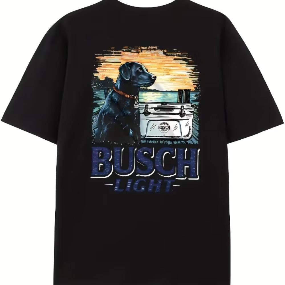 Printed Round Neck Short Sleeve T-shirt,Breathable,Comfortable,and Fashionable Casual Top for Men-Perfect for Summer