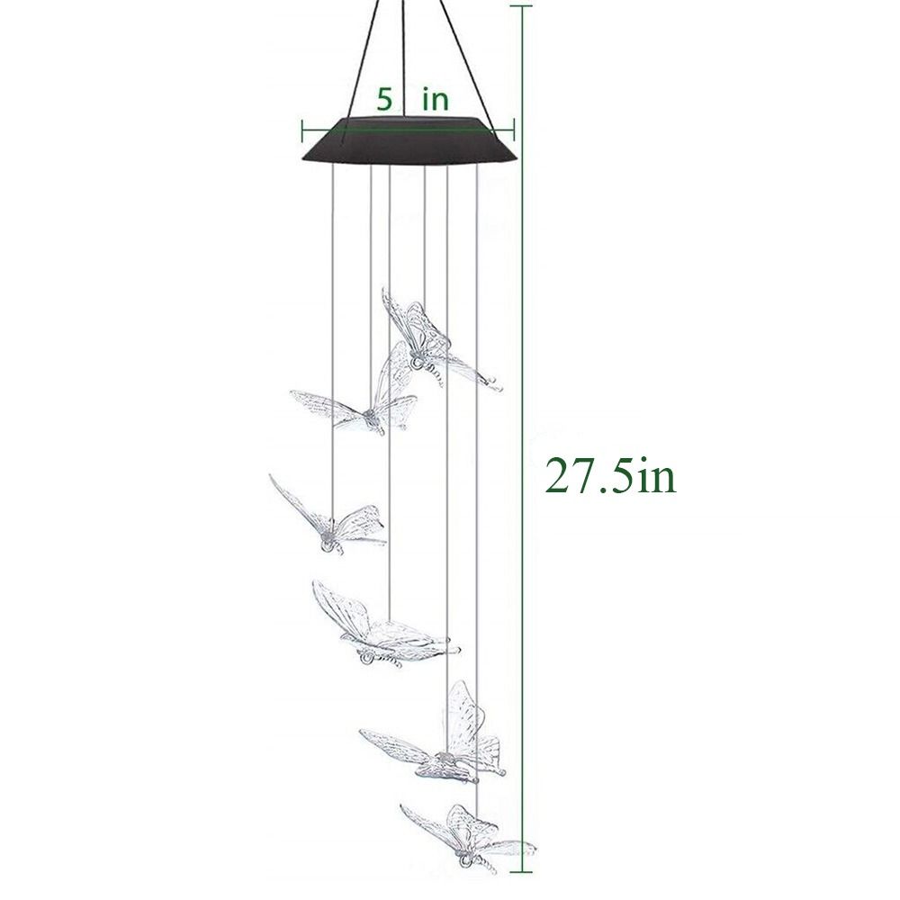 Wind Chimes Solar Light Solar Power Wind Chime Wind Chimes Light Wind Chimes Solar Wind Chimes