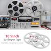 Lightweight Metal Reel 6 Hole Design 10.5Inch Empty Recording Tape Nab Hub Disk Aluminum Accessory