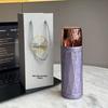 Titanium-Plated Stainless Steel Insulated Cup Gift Set - Lightweight, High-End Feel for Men & Women