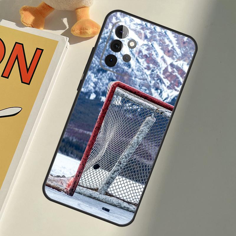 Ice Hockey Rink Sport For Samsung Galaxy A22 A52 A32 A54 A14 A16 A26 A36 A56 A55 A35 A05 A06 A15 A53 A33 A13 Case