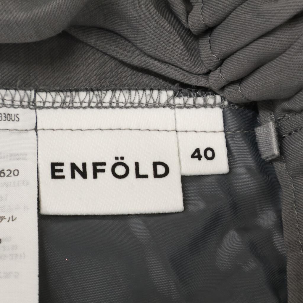 ENFOLD 300HS631-2620 ELASTIC JODHPURS Gray Easy Pants Bottoms 40 grayUsed