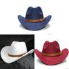 Klassieke Western Cowboyhoed Met Brede Rand Voor Zomerse Zonbescherming Volwassenen En Kinderen