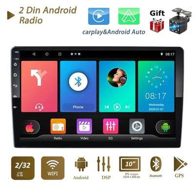 Auto Radio GPS 2 din Android Carplay Universal 10 "Für Volkswagen Nissan Hyundai Toyota Multimedia Player