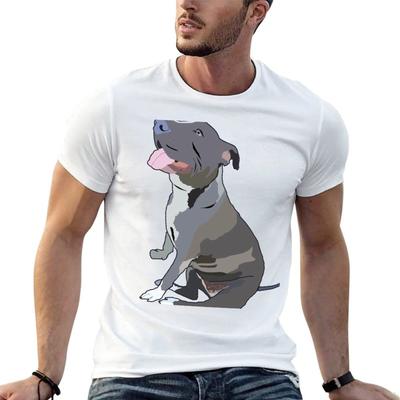 Pitbull T-Shirt Urban Casual Loose Fit Tee