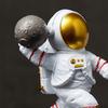 Astronaut Figurines Decor Shelf Character Spaceman Statue Outer Space Handmade Desktop Collectible