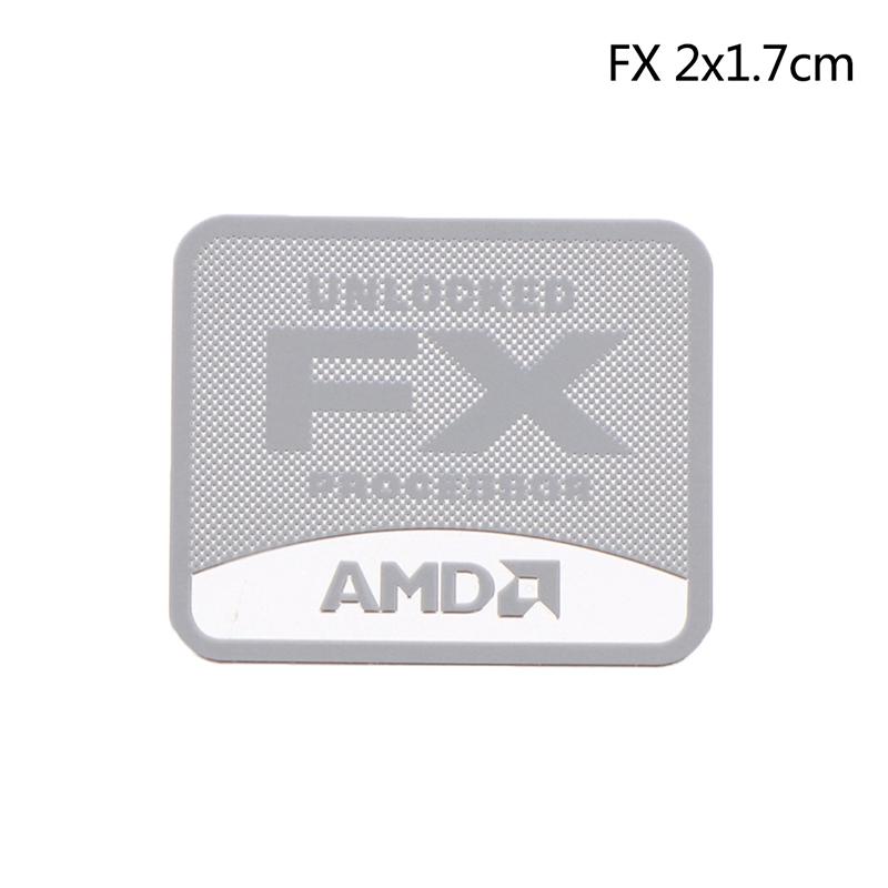 Amd Ruilong Ryzen R9 R7 R5 R3 Vega Metal Sticker Notebook Desktop Logo Sticker