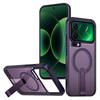 Clear PC Magnetic For Magsafe Case With Hidden Kickstand For Xiaomi 17 Pro 15T 14T Pro Cooling Heat Dissipation Shockproof Cover