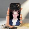 L-Leonardo D-DiCaprio 90er Retro Stil Handyhülle Für iPhone17,16,15,14,13,12,11,Pro,MAX Weiß Matt Stoßfeste Hülle